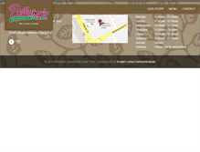 Tablet Screenshot of bellamysrestaurant.ca